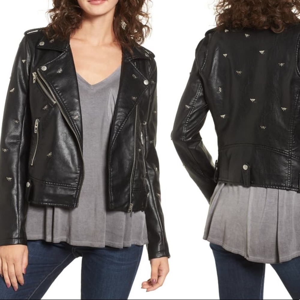 BLANKNYC Faux Leather Jacket